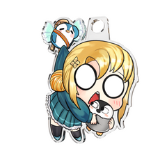 Pina Pengin Valentines Acrylic Charm