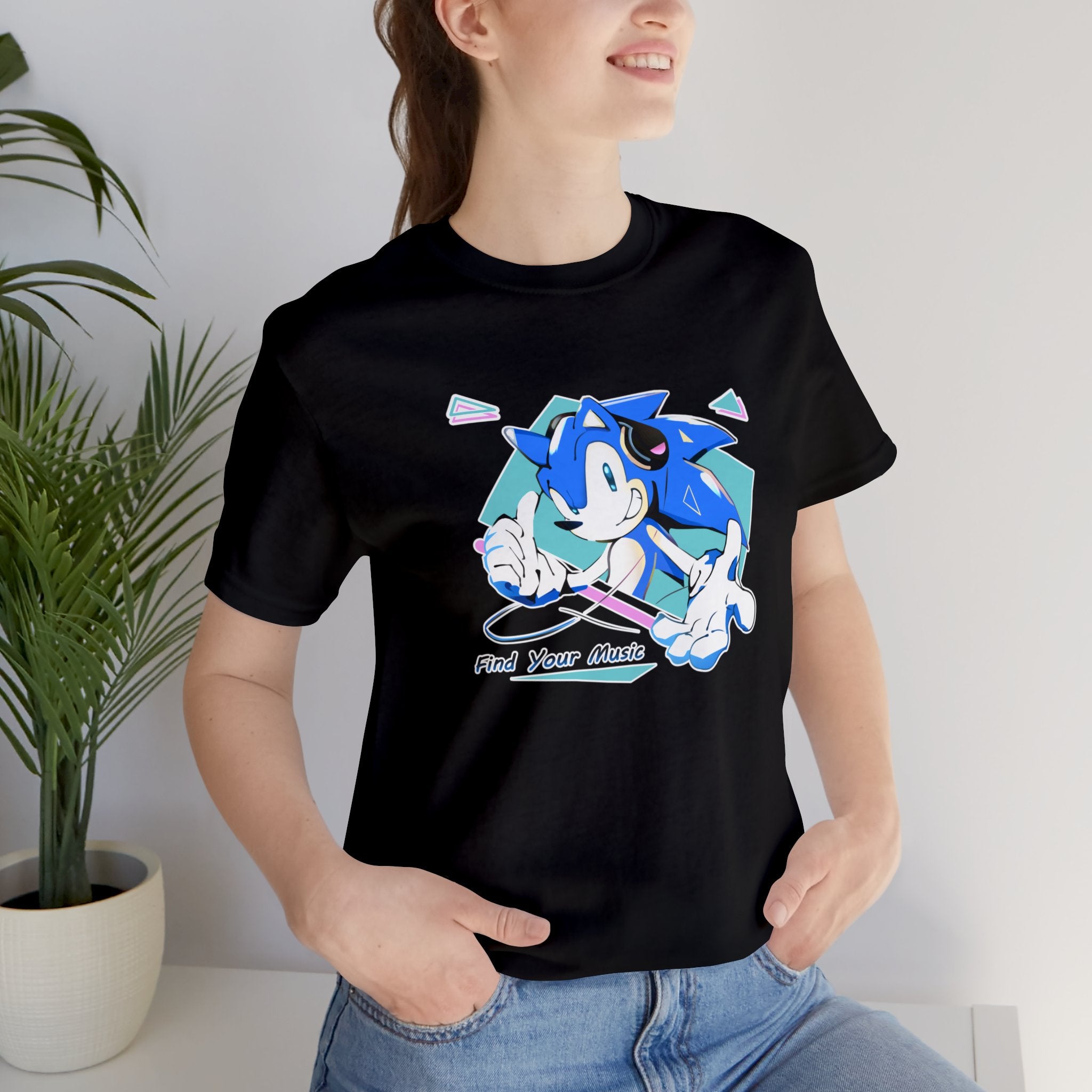 Sonic Miku Colorful Stage Shirt