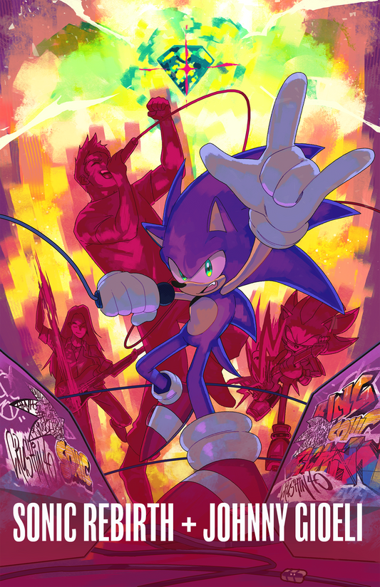 Sonic Rebirth + Johnny Gioeli Concert Poster